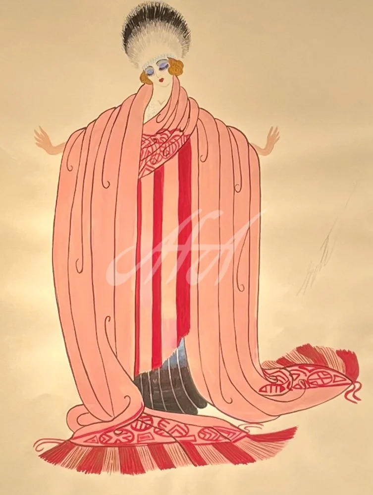 Erte graphic Artwork — American Fine Art Inc.